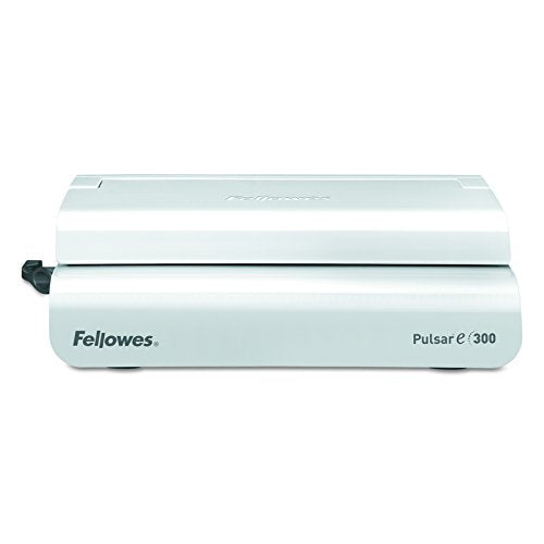 Fellowes 5216701 Pulsar Electric Comb Binding System, 300 Sheets, 17 x 15 3/8 x 5 1/8, White