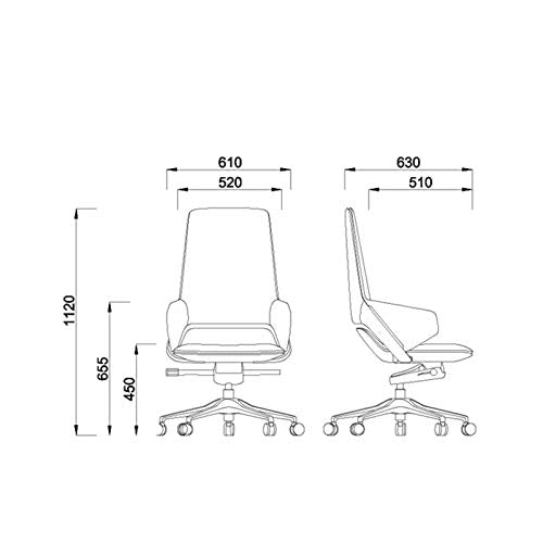 Video Game Chairs Home Office Desk Chairs Office Chairs with Lumbar Support Office Chairs & Sofas Leather Boss Chair,Executive Chair,Fashion Office Chair,Light President Swivel Chair,Computer Chair fo