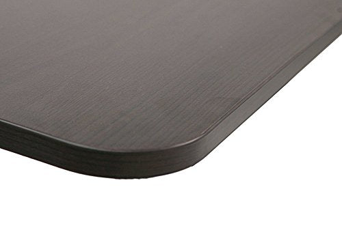 ApexDesk 3ESS-M-LFT Vortex Series 6-Button Electric Height Adjustable Sit to Stand 3-Leg Corner Desk, Espresso