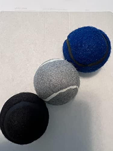Generic PreCut Tennis Balls for Chairs 400 Blue Bulk Chair Glide Floor Protectors