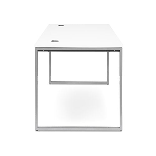 OFM CL-D6630-WHT Minimalistic Modern Office Desk, 66", White