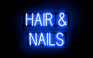 SpellBrite Ultra-Bright Hair & Nails Neon-LED Sign (Neon look, LED performance)