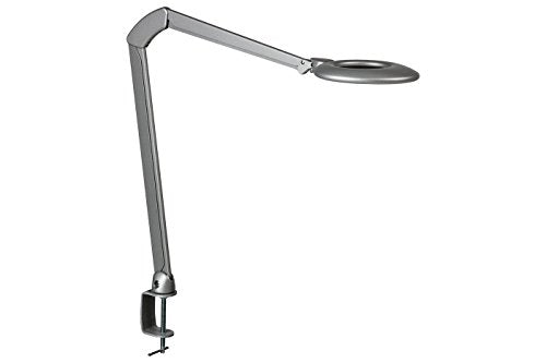 Luxo Ovelo LED task light with edge clamp (silver grey) (OVE025034)