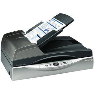 Xerox DocuMate 3640 Duplex Color ADF/Flatbed Document Scanner