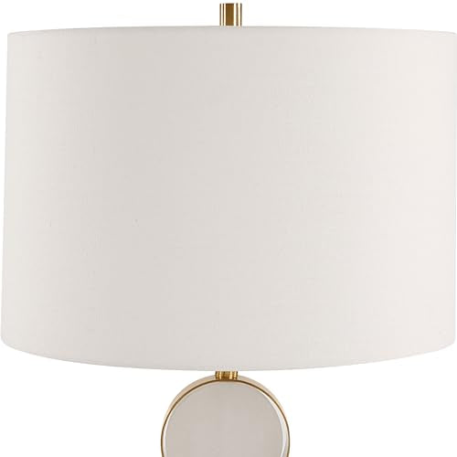 Uttermost Contemporary Style Table Lamp - 30202-1 Three Rings, 28.5" Tall, 14.5" Wide