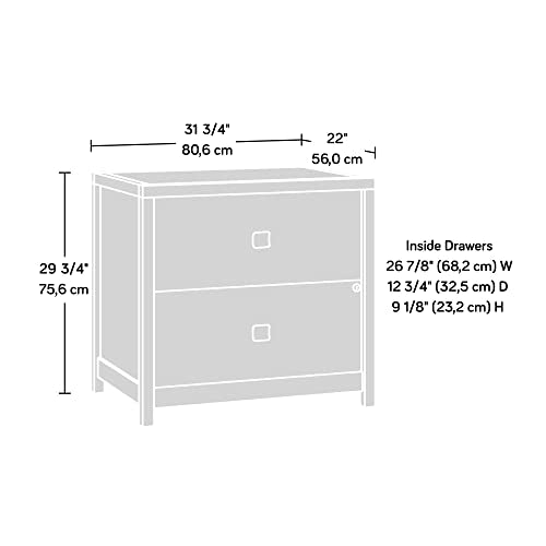 Sauder Cannery Bridge Lateral File Cabinet, Sindoori Mango Finish