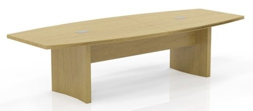 Mayline 10' Conference Table Dimensions: 120"W X 48"D X 29.5"H Table Sit 10 People 1 5/8" Thick Work Surface Two Grommets For Wire Management - Gray Steel