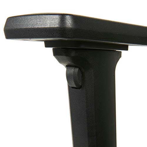 Alera ALEELT4214S Elusion II Series Mesh Mid-Back Synchro with Seat Slide Chair, Black