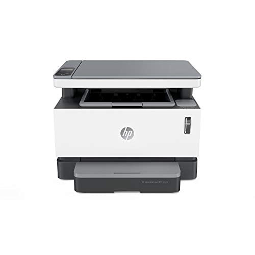 HP Neverstop All-in-One Laser Printer 1202w | Wireless Laser with Cartridge-Free Monochrome-Toner-Tank (5HG92A)