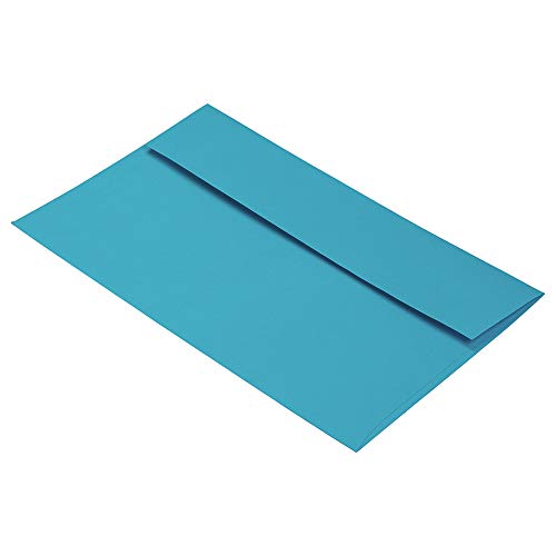 JAM PAPER A10 Colored Invitation Envelopes - 6 x 9 1/2 - Blue Recycled - Bulk 1000/Carton