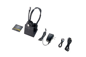 Cisco Compatible Jabra Engage 75 Wireless Headset Bundle with EHS Adapter, 9556-583-125-CIS | Cisco IP Phones, Jabber, Spark, Finesse, PC/MAC, USB, Bluetooth (Stereo - EHS - Cloth)