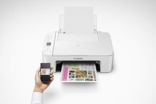 Canon TS3122 US Wh/Blk Pixma Wireless Inkjet All-In-One Printer