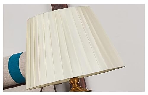 MaGiLL Green Ceramic Desk Lamp with Fabric Shade