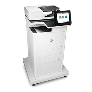 HP LaserJet Enterprise MFP M635fht Monochrome Multifunction Printer with Extra Paper Tray and Wheeled Stand (7PS98A)
