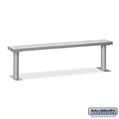Salsbury Industries 77777 Aluminum Locker Benches, 84-Inch W,