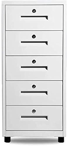 noxozoqm Metal File Cabinet with Lock - Home Office Supplies Locker - Multi-Drawer Demolition Cabinet for Important Documents (Size: A)