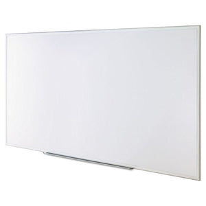 Universal 43627 Dry Erase Board, Melamine, 96 x 48, Satin-Finished Aluminum Frame