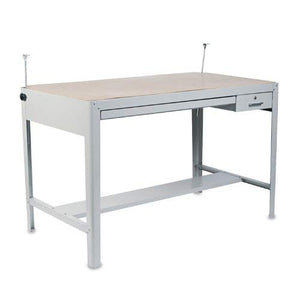 Safco Precision Drafting Table Base - Gray (Base Only)