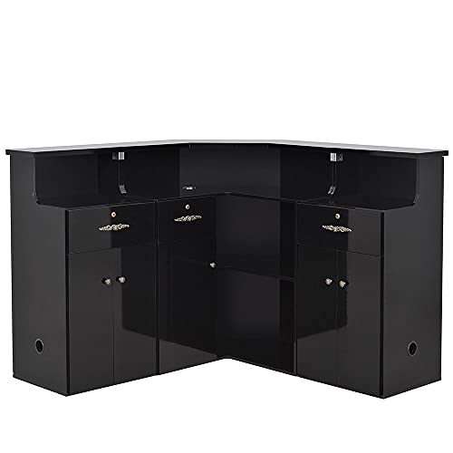 Dir Reception Area Counter with LED Lights Valencia