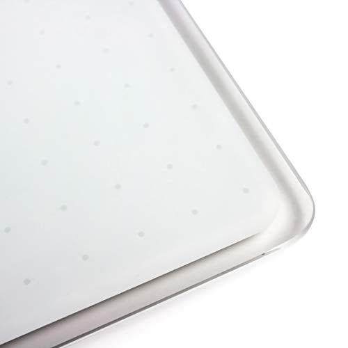 Viztex Glacier Polar White Multi-Purpose Grid Glass Dry Erase Board 30" x 40"