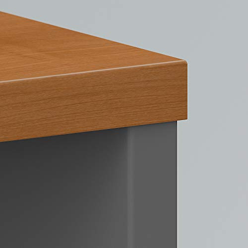Bush Business Furniture Series C Office Desk, 60W x 30D, Natural Cherry