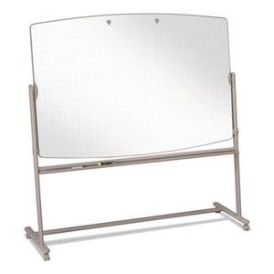 Total Erase Reversible Mobile Easel, 72 x 48, White Surface, Neutral Frame, Sold as 1 Each