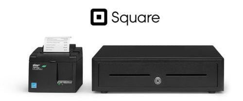 SQUARE and SHOPIFY POS HARDWARE BUNDLE - Star Micronics TSP143IIILAN 39464910 ETHERNET (LAN) Printer and Cash Drawer
