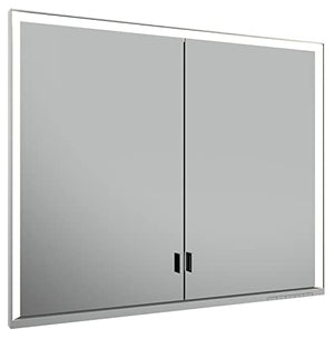 Keuco Royal Lumos L 40" Recessed Mirror Cabinet - Full Length Doors - 14314172351