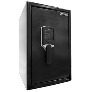 Honeywell Safes & Door Locks - 2609 Steel Submersible Waterproof 2 Hour Fire Safe; Digital Lock; Motion Alarm, 2.39 Cubic Feet Capacity, 27.8 Inches High x 18.1 Inches Wide x 21.6 Inches Deep, Black