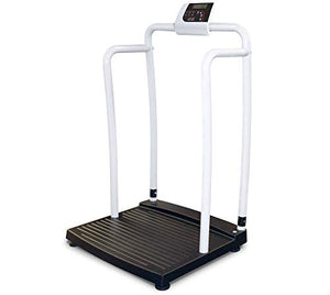 Rice Lake Bariatric Handrail Scale 1000lb x 0.2lb with 2 Years Warranty