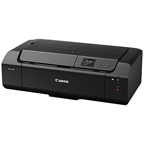 Canon PIXMA PRO-200 Wireless Professional Inkjet Photo Printer - (4280C002) Bundle with Corel Photo Video Suite PaintShop Pro with VideoStudio (Digital Download) + 1 Year Extended Protection Plan