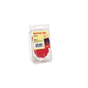 Avery Red Marking Tags, Strung, 2.75 x 1.68 Inches, Pack of 100 (11017)
