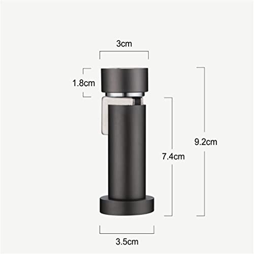 Magnetic Doorstop Copper Door Holder Floor Mount Brushed Stopper (Color: B)