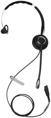 Jabra 2400 II QD Mono NC 3-in-1 Wideband Wired Headset - Black