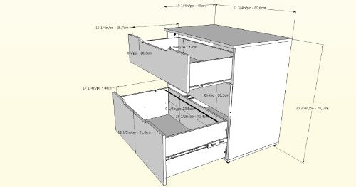 Nexera Multi-Purpose Office Storage Filing Cabinet