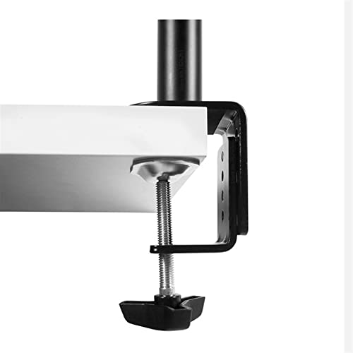 zlw-shop Dual Monitor Desk Mount Stand for 10-27" LCD LED Monitors, Ergonomic Full Motion Double Arms, Hold Up to 17.6 Lbs Each Arm, VESA 75x75/100x100mm
