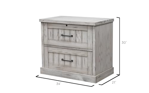 Martin Furniture Avondale Lateral File, White