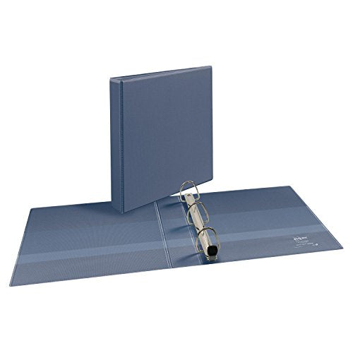 Avery Heavy-Duty View Binder with 1.5-Inch One Touch EZD Rings, Soft Purple, 1 Binder (79338)