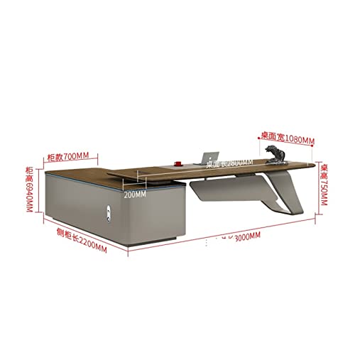 TAPIVA Executive Office Desk and Chair Combination