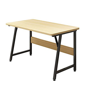 Computer Desk, 47.24 Inch Writing Office Desk, Modern Simple PC Table, Workstation for Home/Office, Easy to Assemble