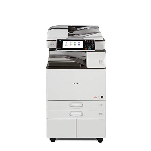 Ricoh Aficio MP 2554 Ledger/Tabloid-size Mono Laser Multifunction Copier - 25ppm, Copy, Print, Scan, 2 Trays and Stand (Renewed)