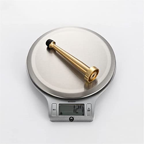 Copper Doorstop Rubber Anti-Collision Wall Mount Door Holder - Gold 120mm, 80mm, 100mm