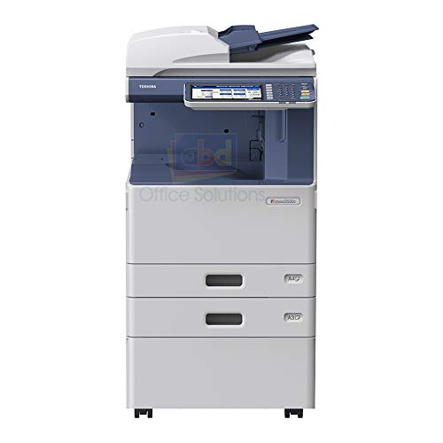 Toshiba E-Studio 2550C A3 Color Laser Multi-Function Copier - 25ppm, Copy, Print, Scan, Auto Duplex, Network, E-Filing, A3/A4/A5, 2 Trays, Stand
