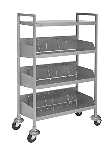 Carstens Flexfit Open Chart Racks, 3 Shelves, 270 lb. Load Capacity