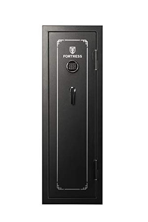Fortress 14-Gun Fireproof Safe with Combination Lock, Black | 14-Gun with Combination Lock