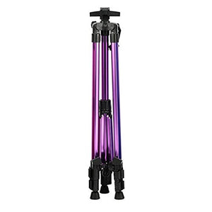 YIFUTY Portable Adjustable Metal Sketch Easel Stand Foldable Travel Easel Aluminum Alloy Easel Sketch Drawing for Artist Art Supplies (Color : Purple)