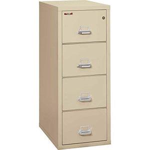 FireKing Fireproof 4 Drawer Vertical File Cabinet 4-2131/CPA, Legal Size