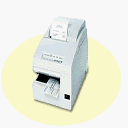 Epson Tm-u675 Dot Matrix Receipt Slip & Validation Printer Usb No Display Module/Hub Port-Cool White No Micr No Autocutter