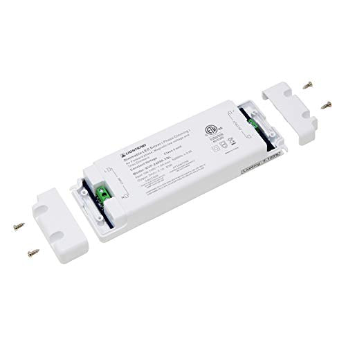 Lightkiwi V6699 Dunn 12 Inch Warm White Modular LED Under Cabinet Lighting - Hardwire Kit (6 Panel)