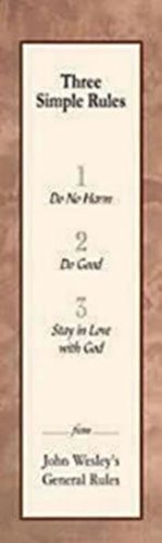 Three Simple Rules Bookmark (Pkg of 25)